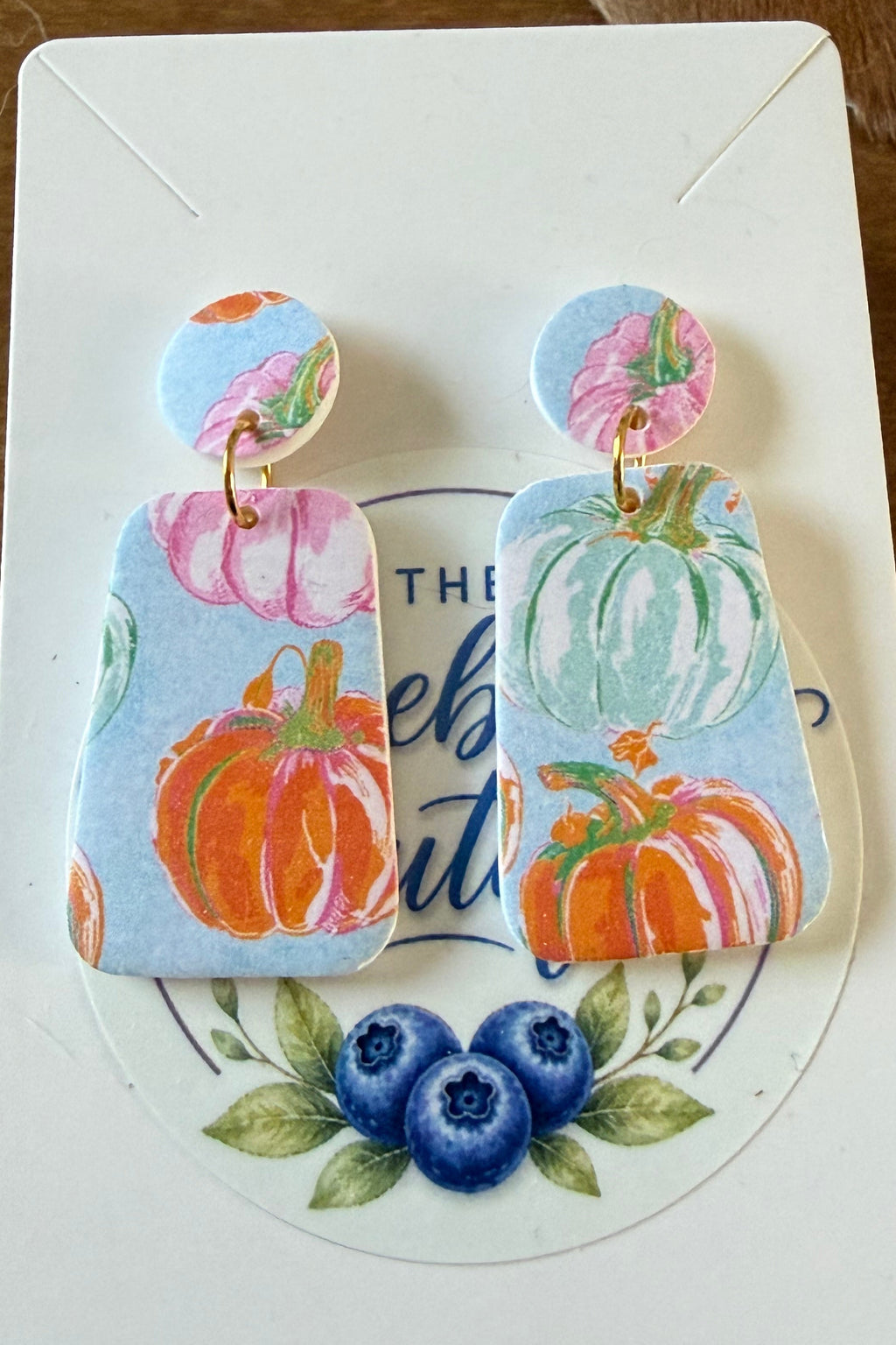 Preppy Pumpkins Earrings