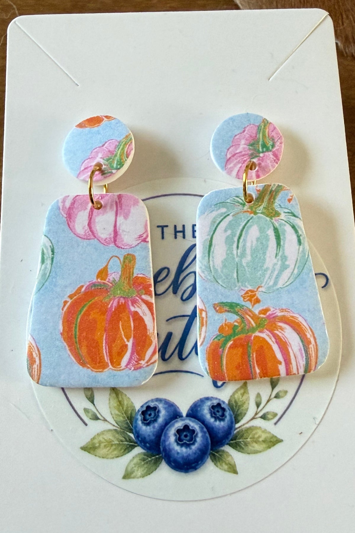 Preppy Pumpkins Earrings