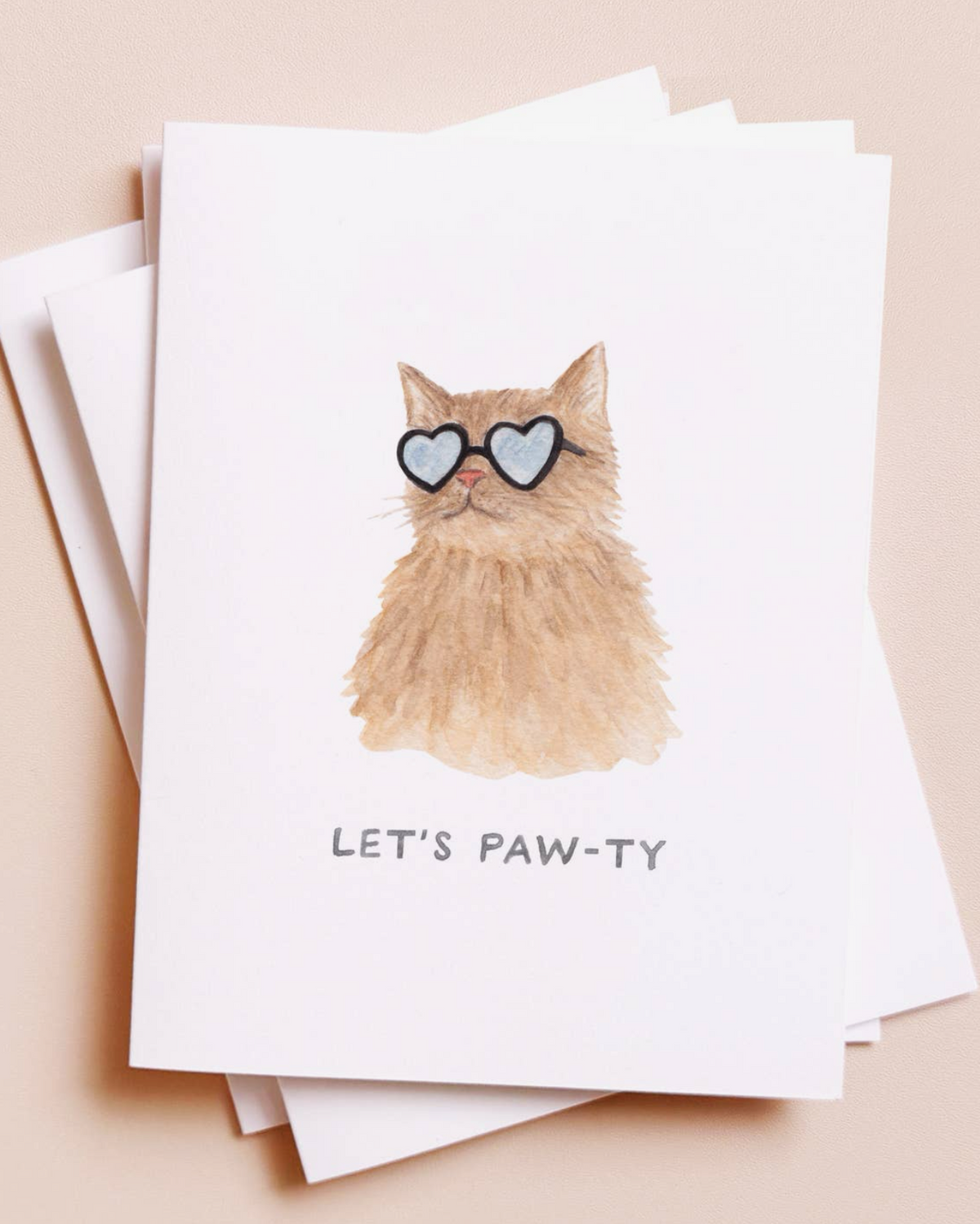"Let's Paw-ty" Celebration Card