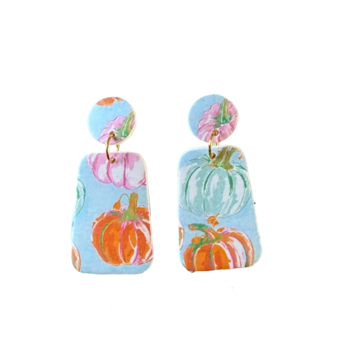 Preppy Pumpkins Earrings