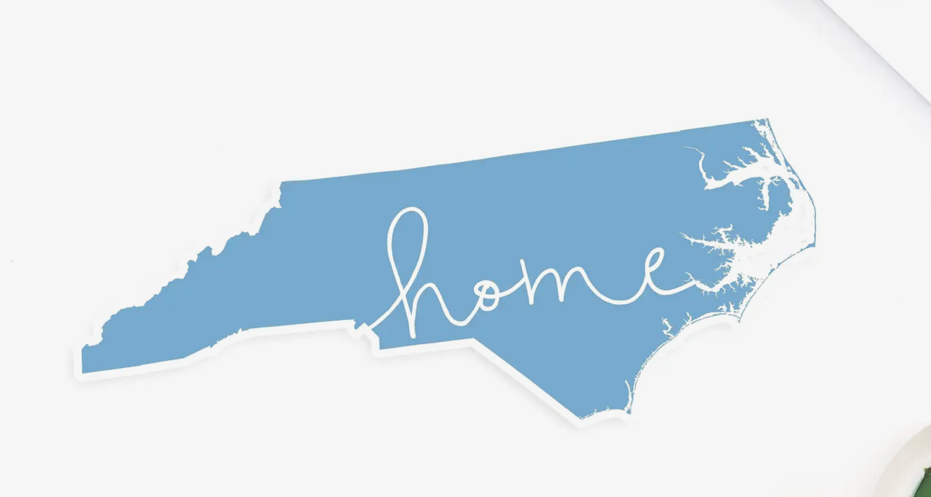 NC "Home" Sticker
