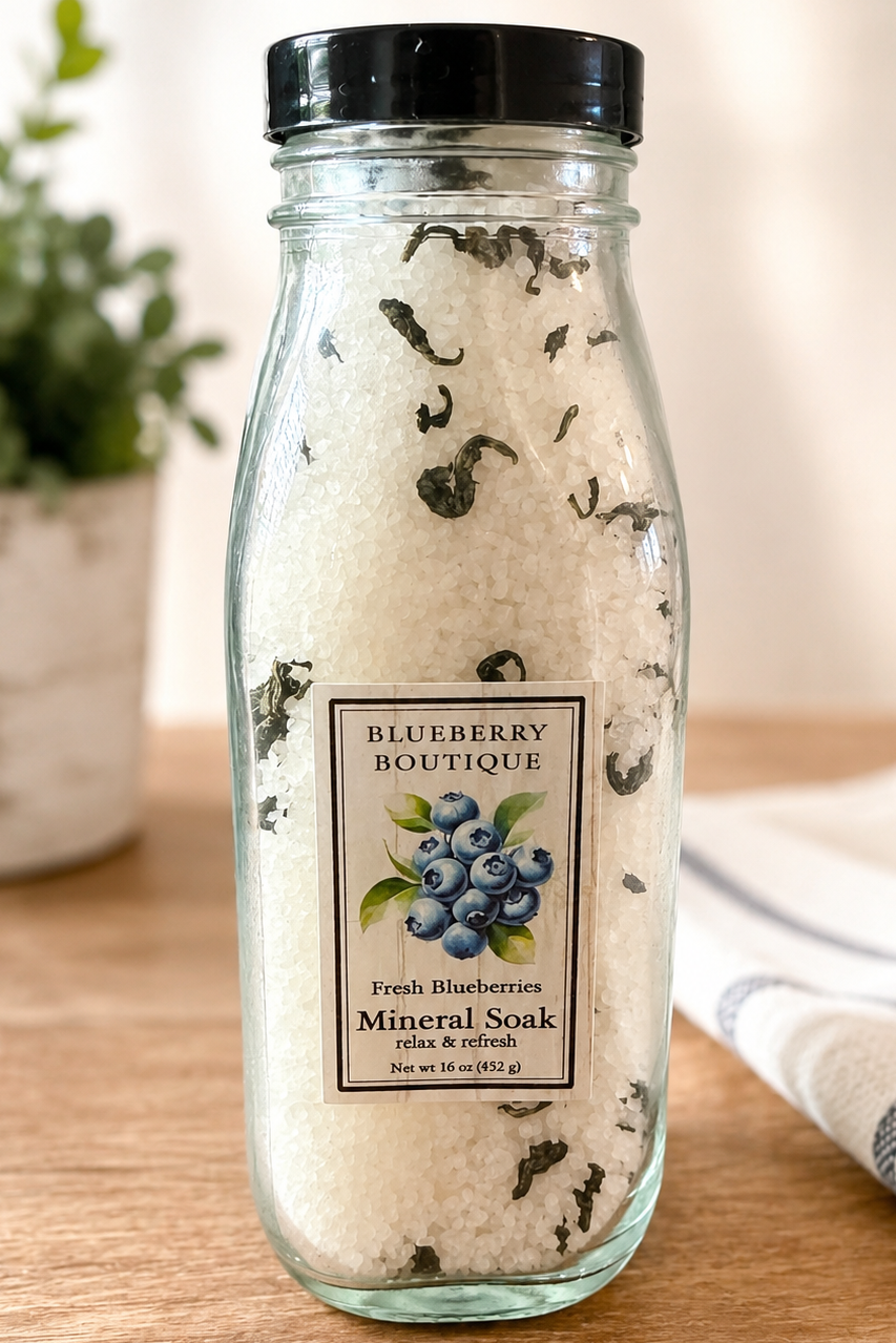 Blueberry Mineral Soak