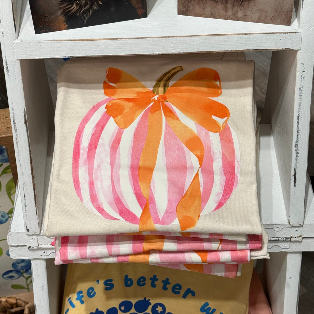 Preppy Pumpkin Short Sleeve T-shirt