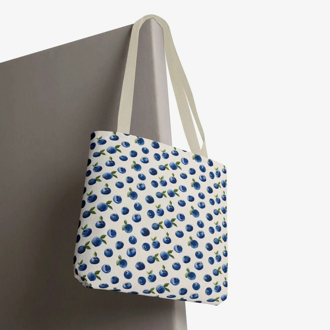 Blueberry Market Tote Bag