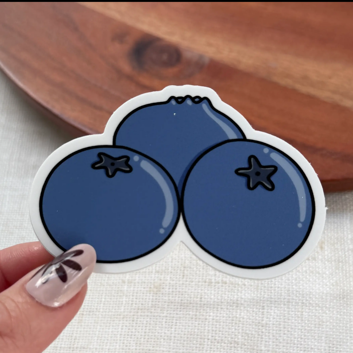 Blueberry Bunch Sticker