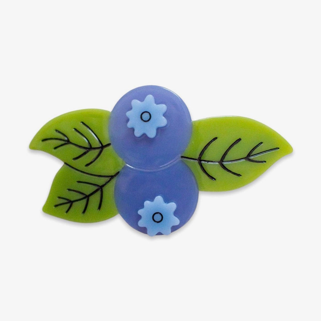 Blueberry French Barrette