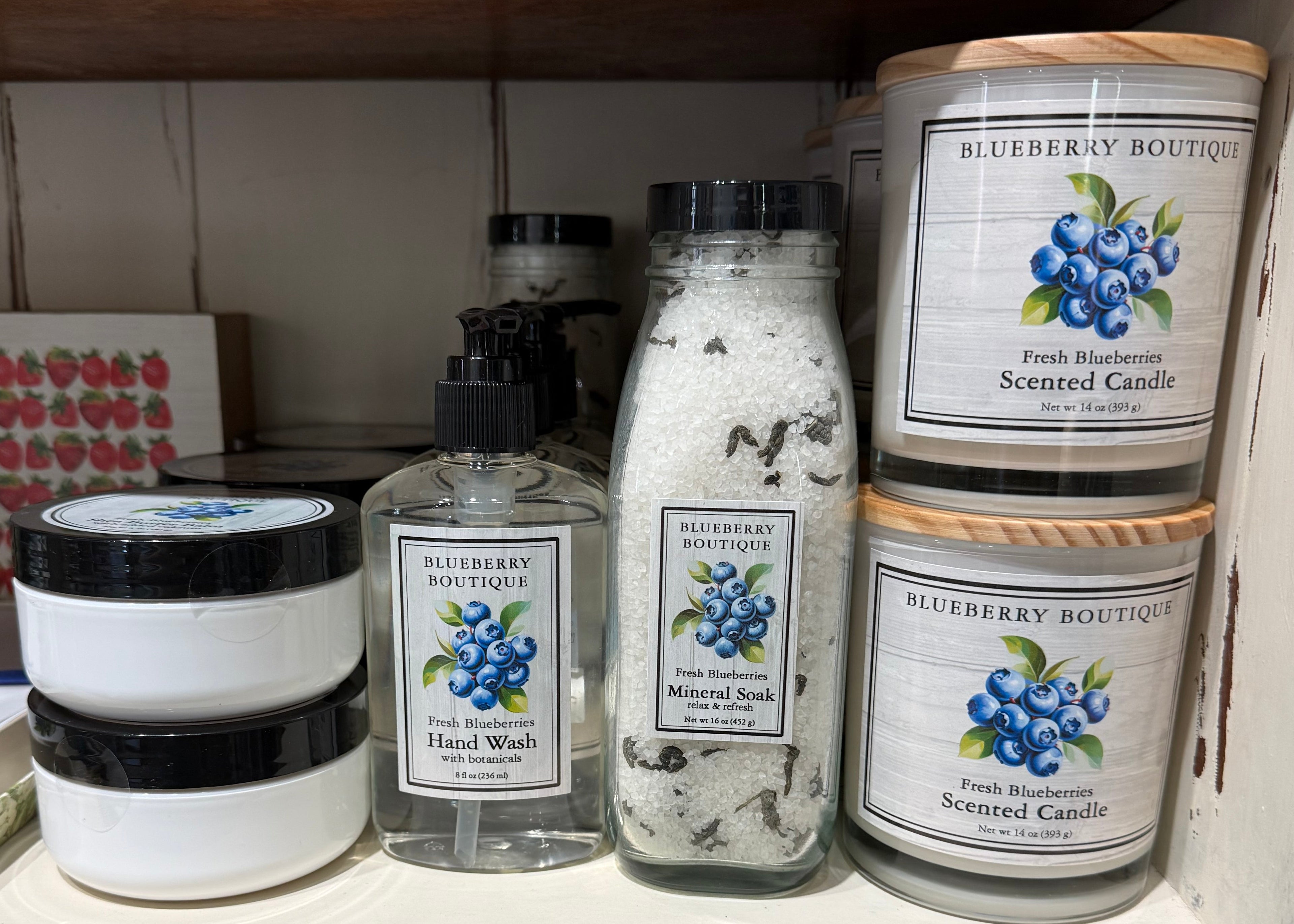 Blueberry 100% Eco Soy Candle