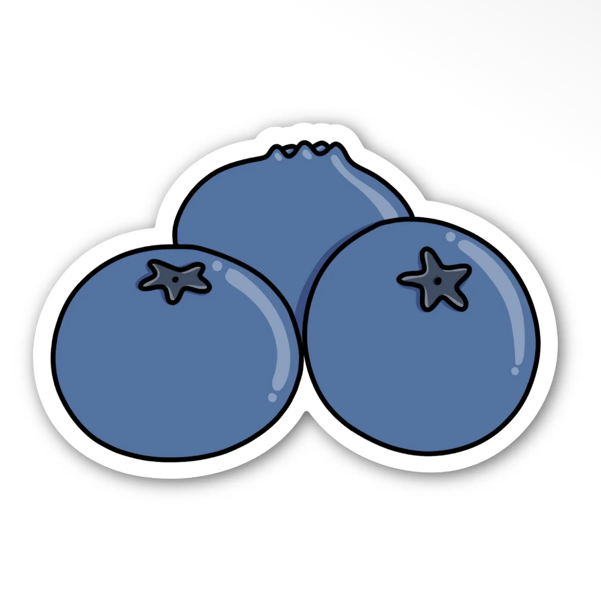 Blueberry Bunch Sticker