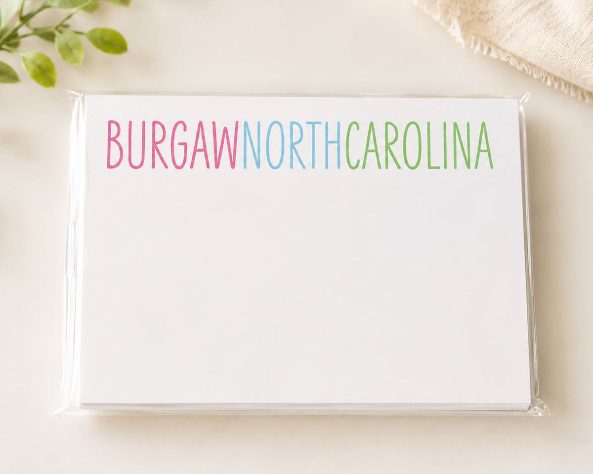 Burgaw NC Compact Notepad